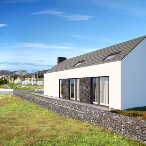 Wizualizacje architektoniczne 3d. Wizualizacje wnętrz. Dom nad morzem.