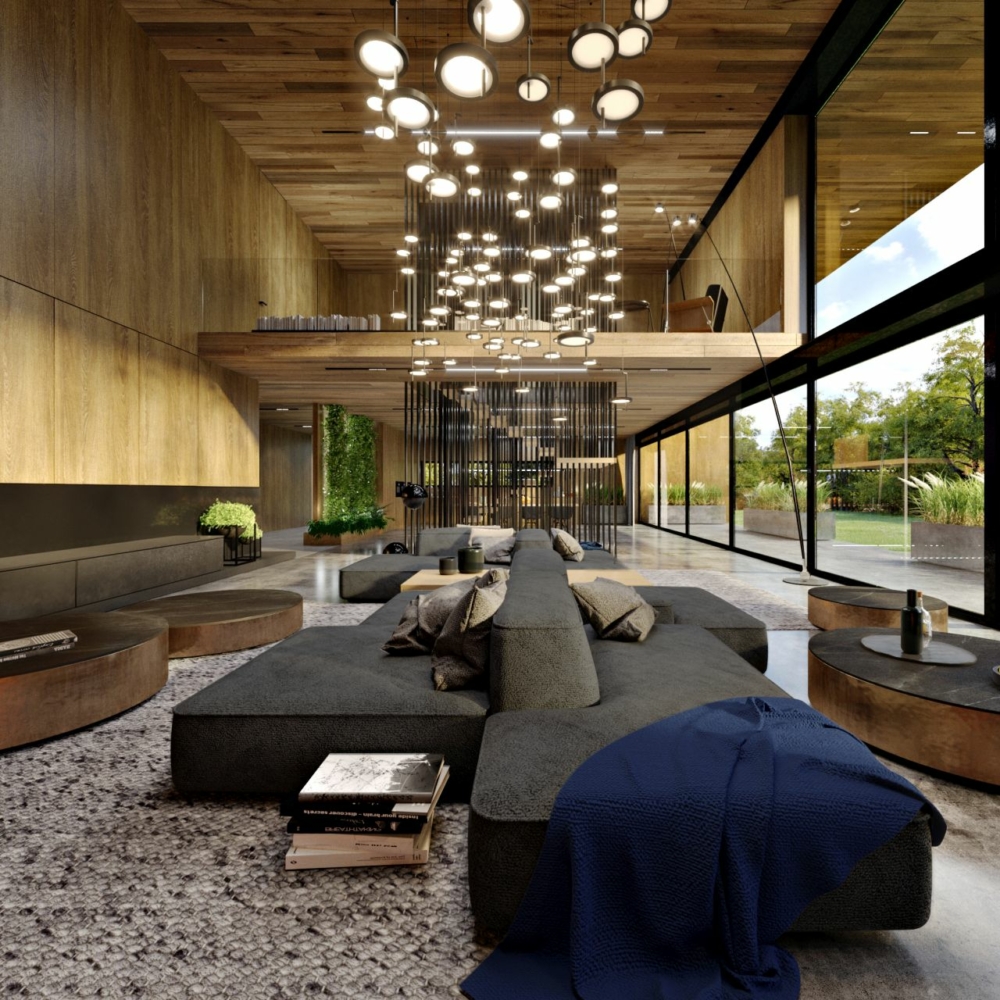 Wizualizacje architektoniczne 3d. Wizualizacje wnętrz. Nowoczesne wnętrza.