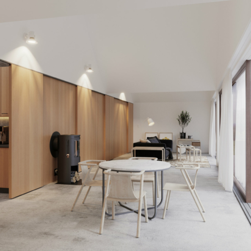 Wizualizacje architektoniczne 3d. Wizualizacje wnętrz. Summerhouse.