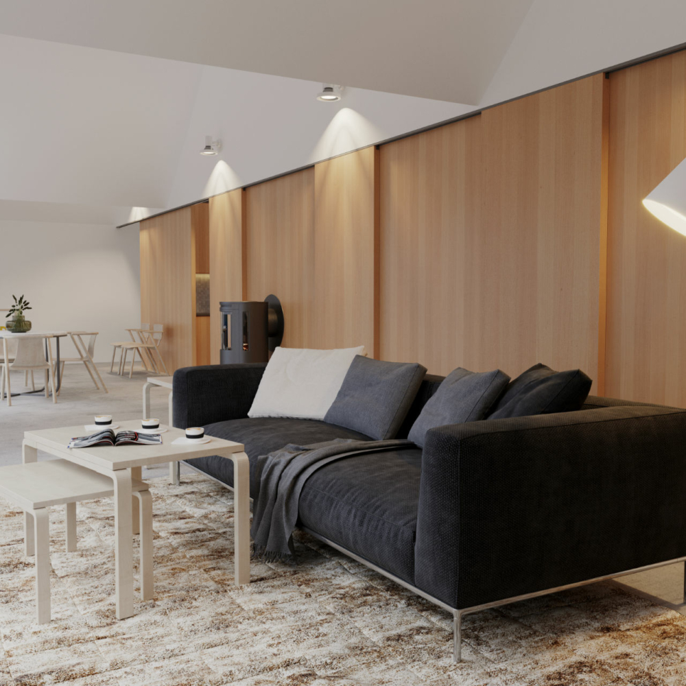 Wizualizacje architektoniczne 3d. Wizualizacje wnętrz. Summerhouse.